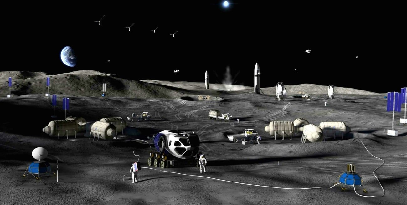 La Nasa presentó su plan para construir una base en la Luna