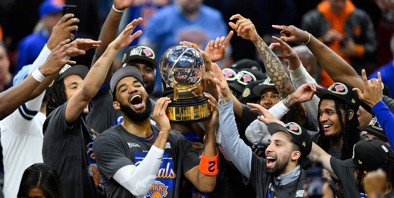 Los Knicks arrasaron a Cleveland y volvieron a las Finales de la NBA tras 27 años