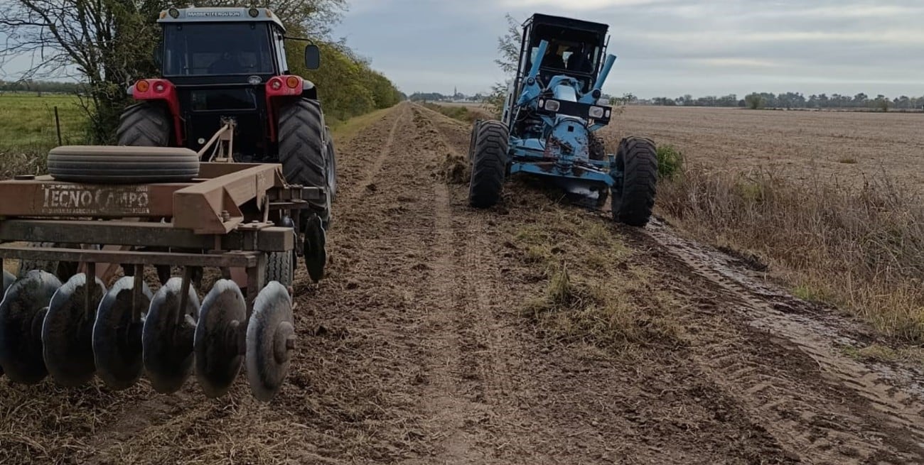 Más conectividad y seguridad: continúan los trabajos en la red vial rural de San Jerónimo Norte