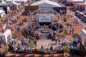 Contará con 1.400 metros cuadrados destinados a charlas, conferencias, networking y encuentros estratégicos entre productores, empresarios, técnicos, instituciones y referentes del ecosistema agroindustrial.