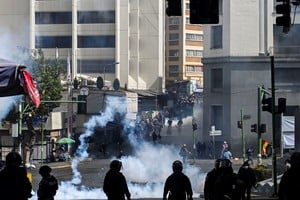 Crisis institucional en Bolivia. Crédito: Reuters.