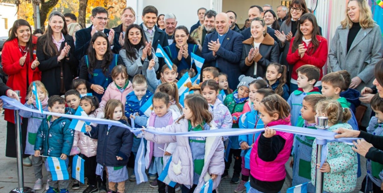Esperanza: habilitaron el nuevo edificio del Jardín Nº 323