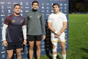Gonzalo de Achaval estuvo presente en la última fecha del Súper Rugby Américas en el partido entre Pampas y Yacaré. Foto: Prensa UAR.