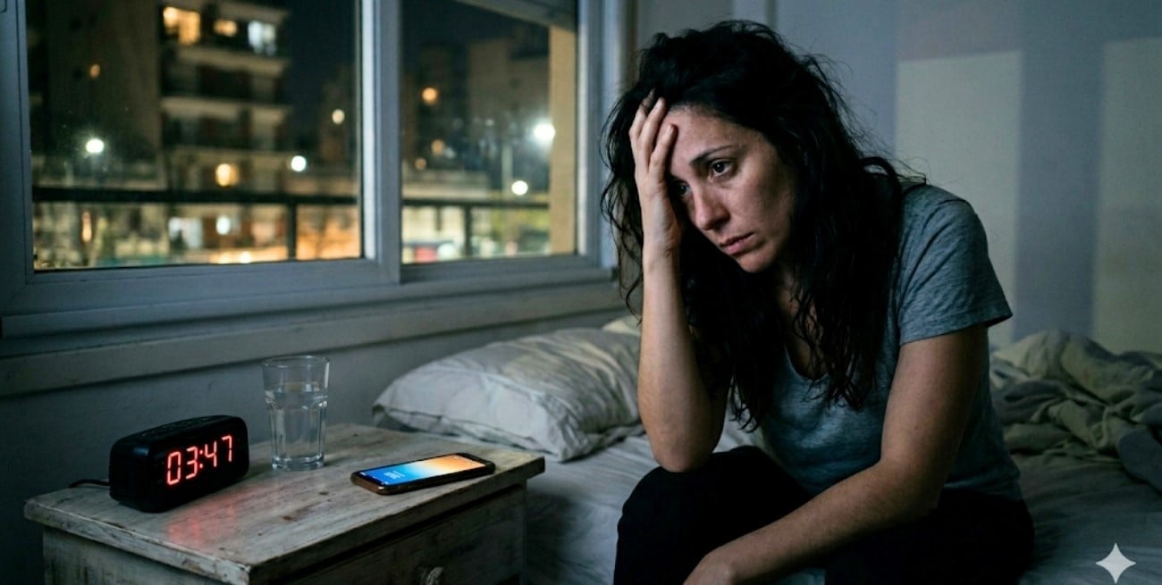 Por qué te despertás de madrugada y no podés volver a dormir: las causas más comunes