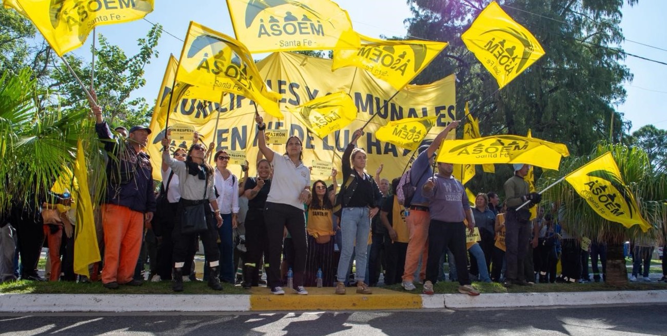 ASOEM presentó la nómina de afiliados y reclamó garantías para la plena libertad sindical en Sauce Viejo
