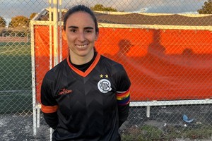 Antonella Amicci, goleadora de ADIUR de Rosario. Foto: Bianca Ossola.