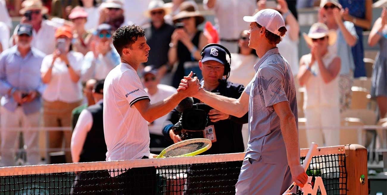 Batacazo en Roland Garros: el argentino Cerúndolo eliminó al número 1 del mundo