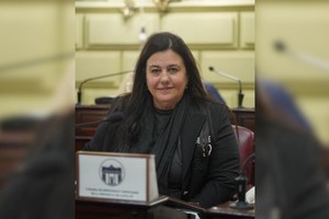 Fernanda Castellani, diputada provincial.