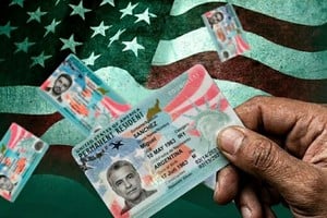 La aprobación de la residencia permanente dentro de las fronteras de Estados Unidos pasará a ser considerada únicamente bajo 'circunstancias extraordinarias'. Imagen generada con IA.
