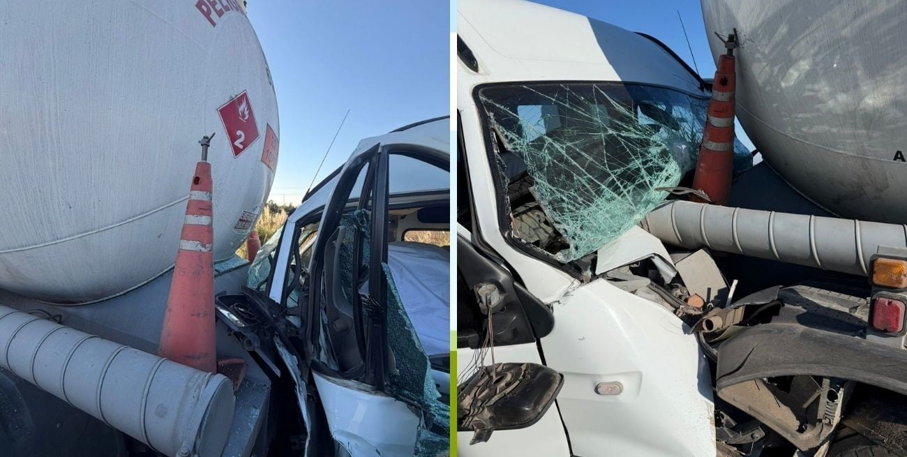 Tragedia vial en Sauce Viejo: un hombre murió tras chocar contra la parte trasera de un camión