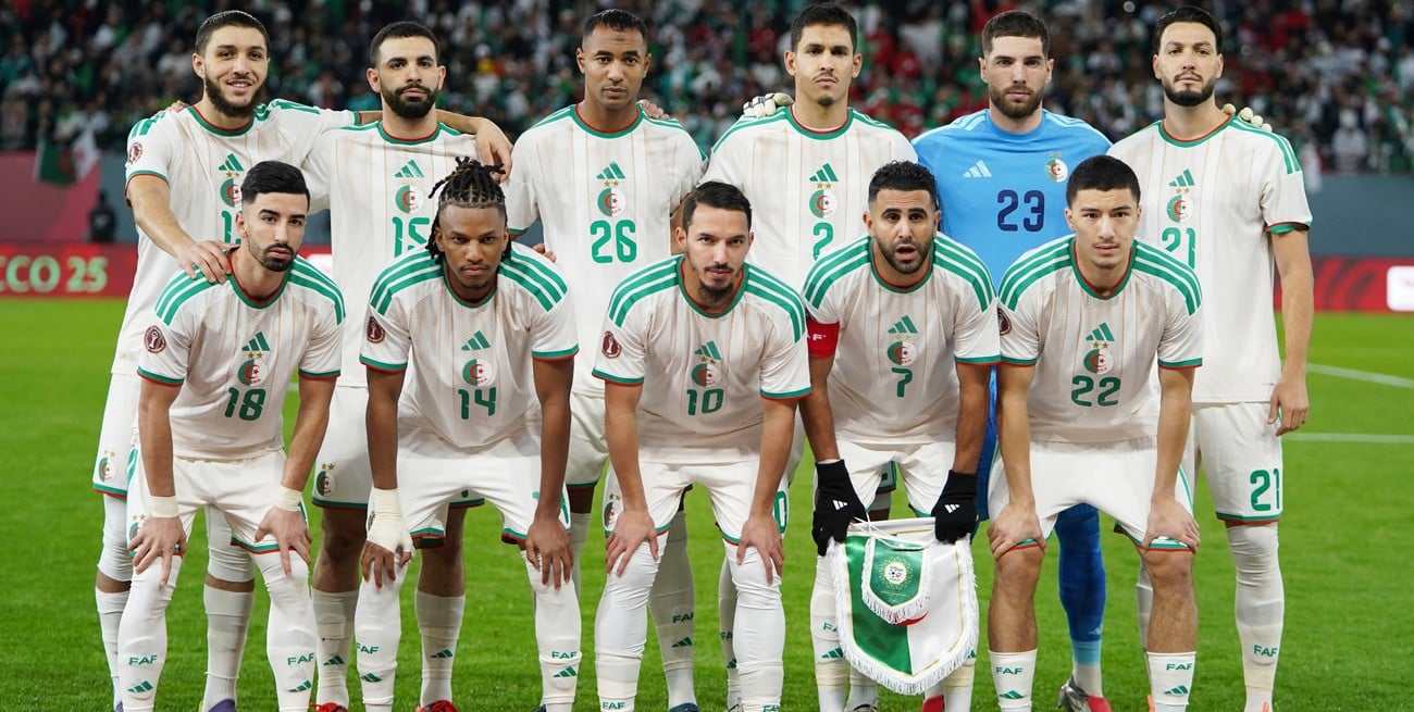 Argelia, primer rival de Argentina, presentó su lista de convocados para el Mundial