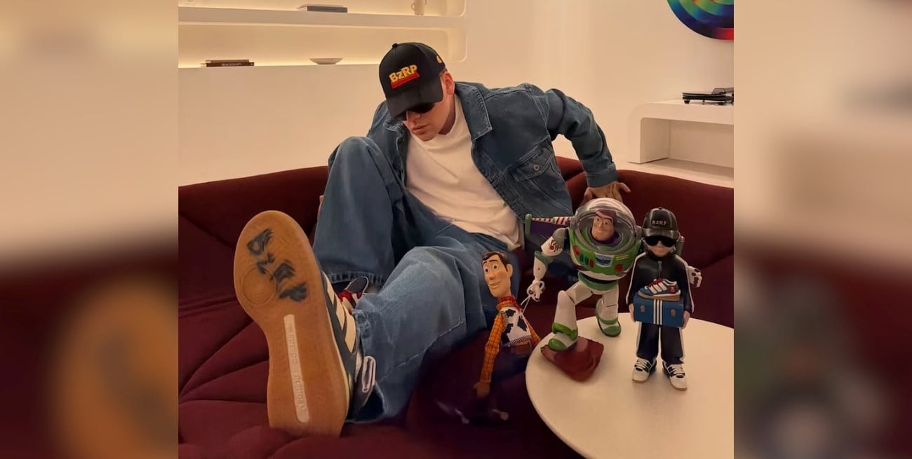 Bizarrap confirmó que será la voz de un nuevo personaje en Toy Story 5