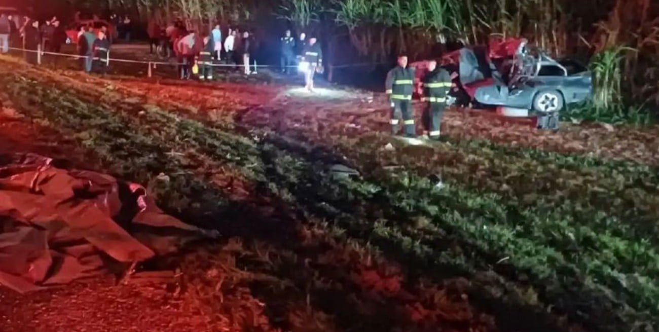 Tres integrantes de una familia oriunda de Esperanza murieron en un choque sobre la Ruta 38