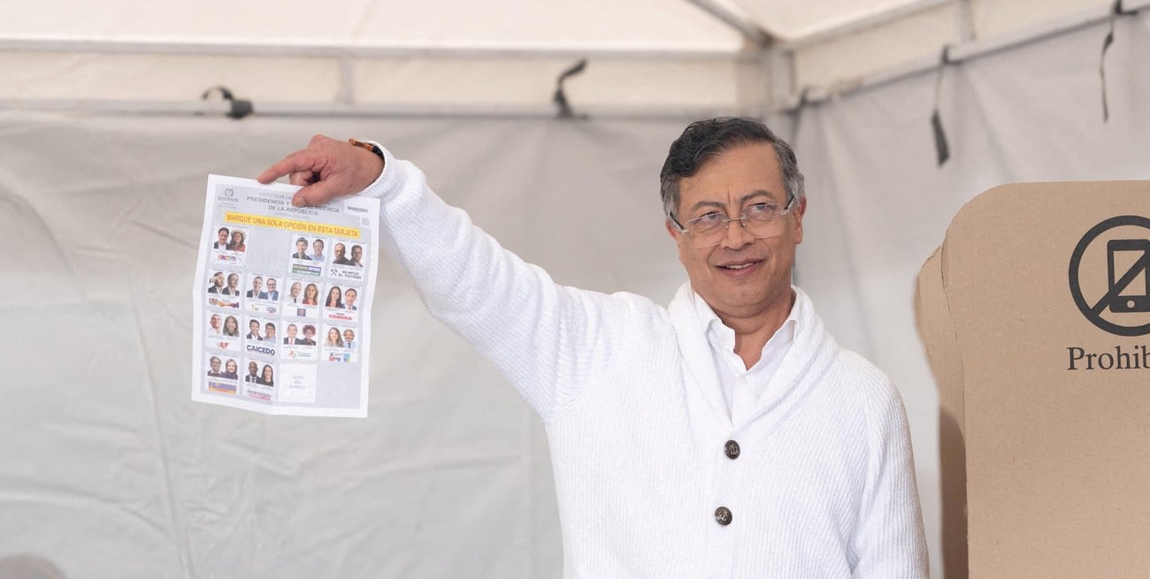 Gustavo Petro rechazó los resultados de la primera vuelta en Colombia