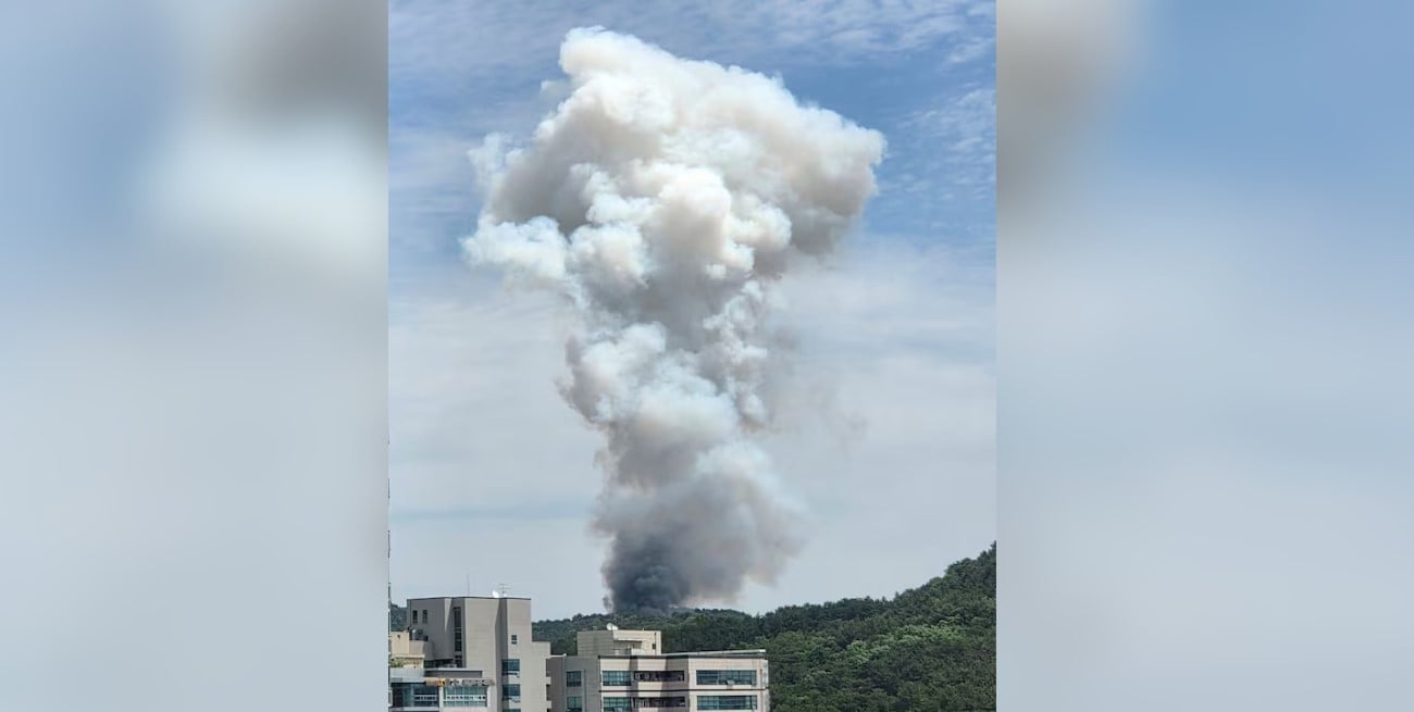 Una explosión en una planta aeroespacial de Corea del Sur dejó cuatro muertos