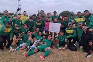 Atlético Tostado ganó en San Guillermo y será rival de El Quillá. Foto: Prensa Atlético Tostado.
