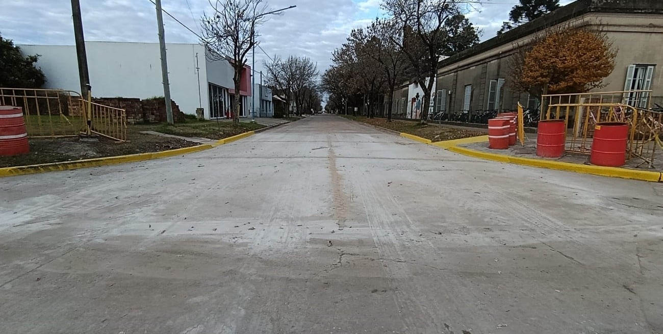 San Jerónimo Norte: avanza con un nuevo plan de pavimento urbano