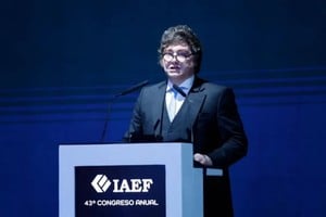 El discurso de Milei en el  IAEF.