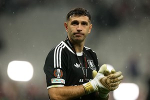 El marplatense se lesionó el dedo de la mano izquierda. Foto: Reuters.