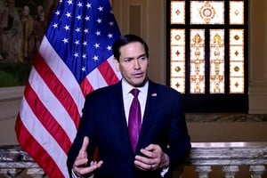 Rubio destaca la urgencia de una nueva autoridad electoral para avanzar en la votación en Venezuela, tras la captura de Maduro que marcó un nuevo rumbo político. Foto: REUTERS.