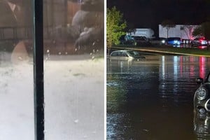 Las autoridades activaron la Alerta Púrpura, el máximo nivel de riesgo meteorológico.