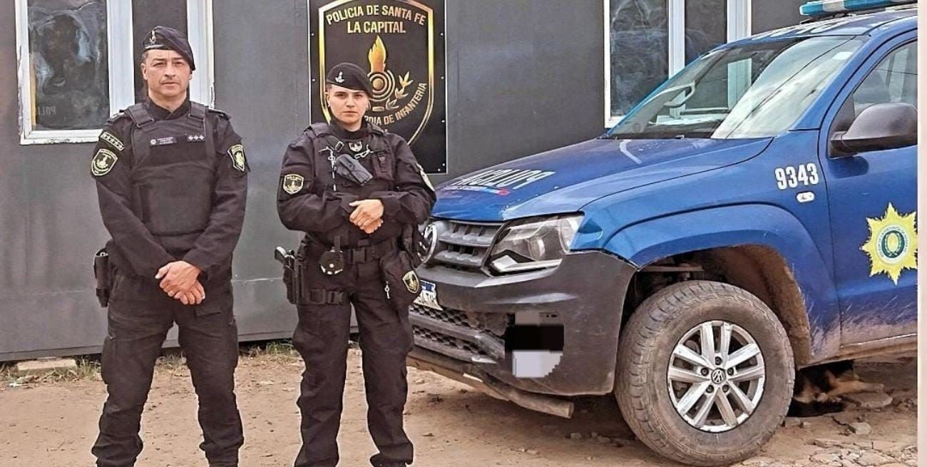 Una rápida intervención policial evitó una tragedia con un bebé en Alto Verde