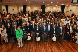 Más de 1000 referentes del sector político, empresarial, académico y sindical participaron del 2° Congreso Productivo para el Desarrollo. Crédito: Gentileza Misión Productiva