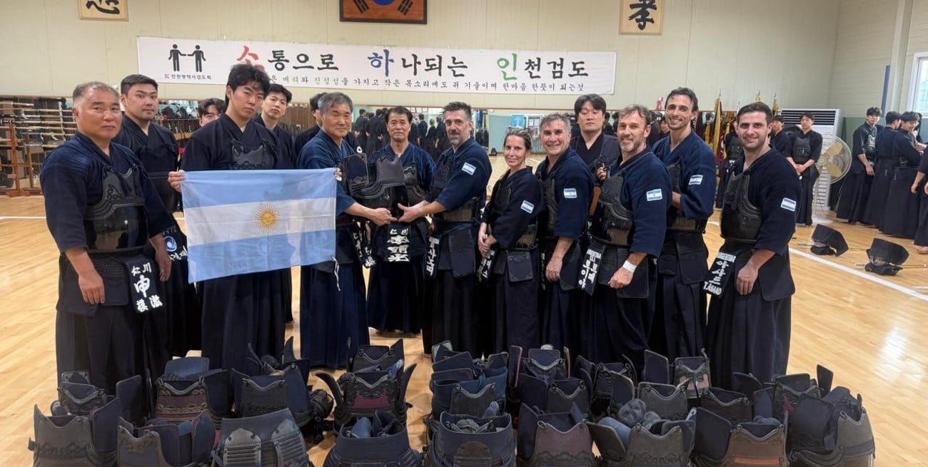Desde Santa Fe a Corea: un maestro de Kumdo volverá a representar al país en un torneo internacional de casi 2.000 competidores