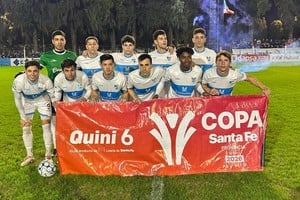 Los 11 de Los Andes que dieron el golpe en Bigand. Foto: Pablo Busso.