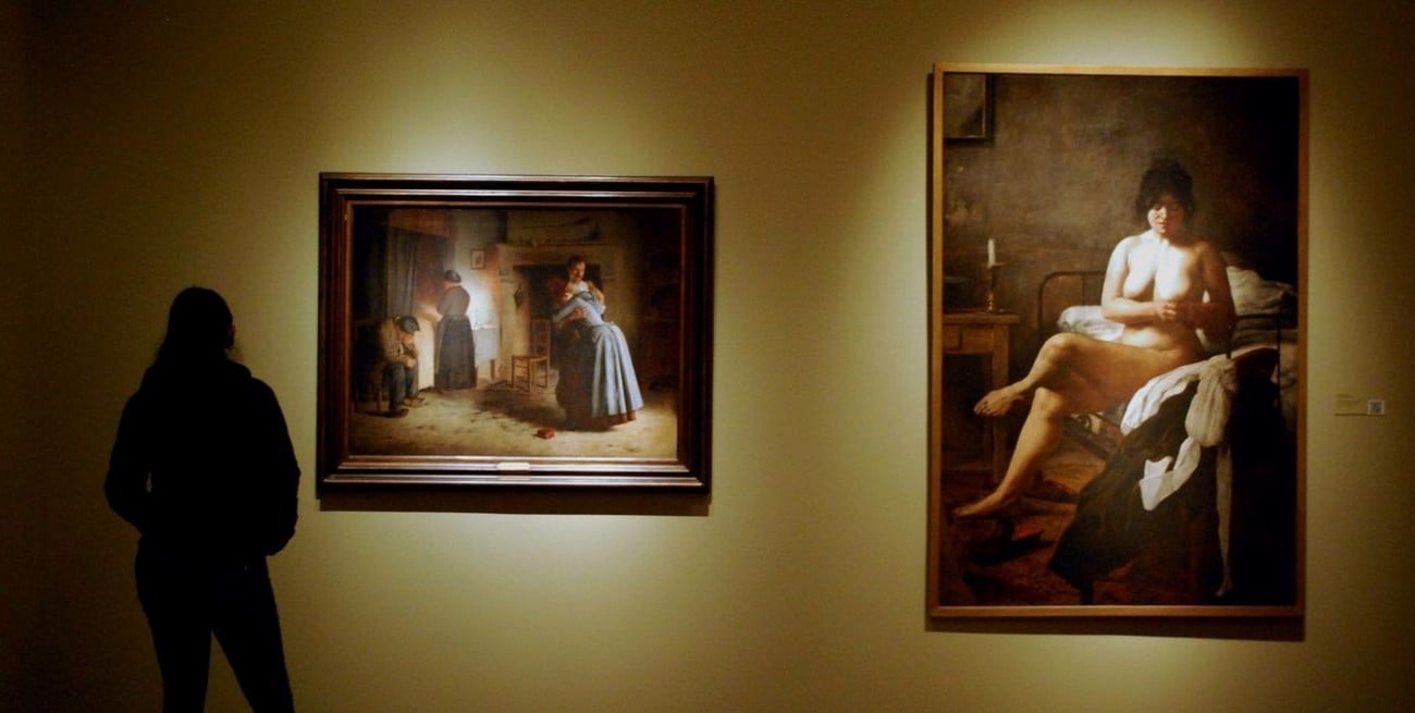 La obra de Eduardo Sívori que escandalizó a la elite porteña y fue tildada de "pornográfica"

