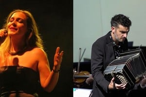Luciana Tourné protagonizará la noche del sábado, y será invitada de Danilo Cernotto, figura del domingo. Fotos: Gentileza de los artistas