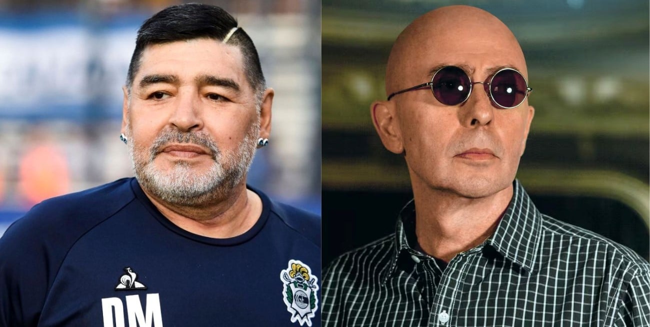 La familia de Diego Maradona despidió al Indio Solari con un sentido mensaje