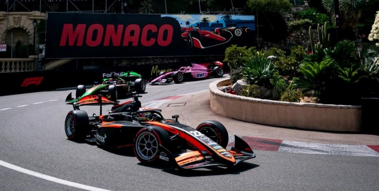 El desafío de Mónaco: Varrone quedó 16° en la clasificación de la F2
