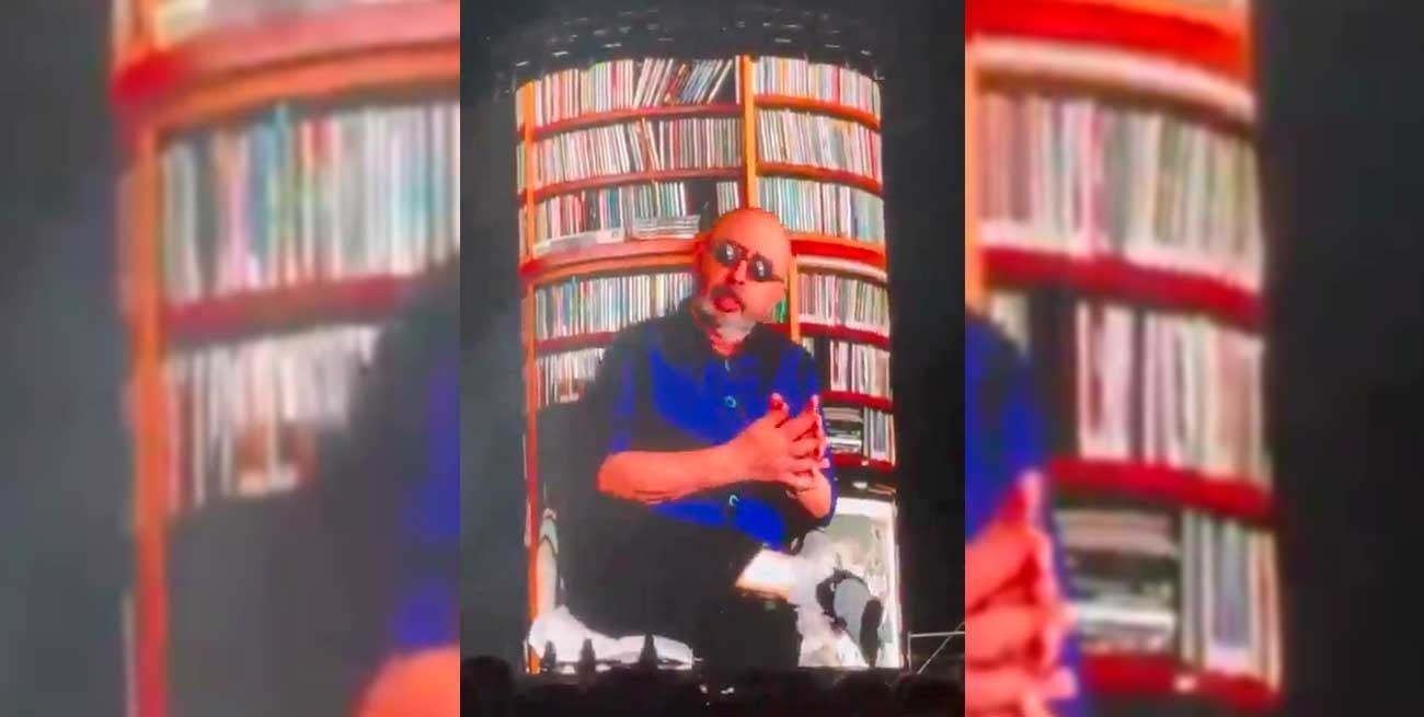 Cuándo fue y qué dijo el Indio Solari en su última aparición en público