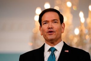 Marco Rubio se comunicó con Rodrigo Paz para garantizar apoyo logístico y asistencia. Foto: Reuters.