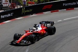 Ferrari marcó el ritmo del viernes en Mónaco. Foto: Reuters.
