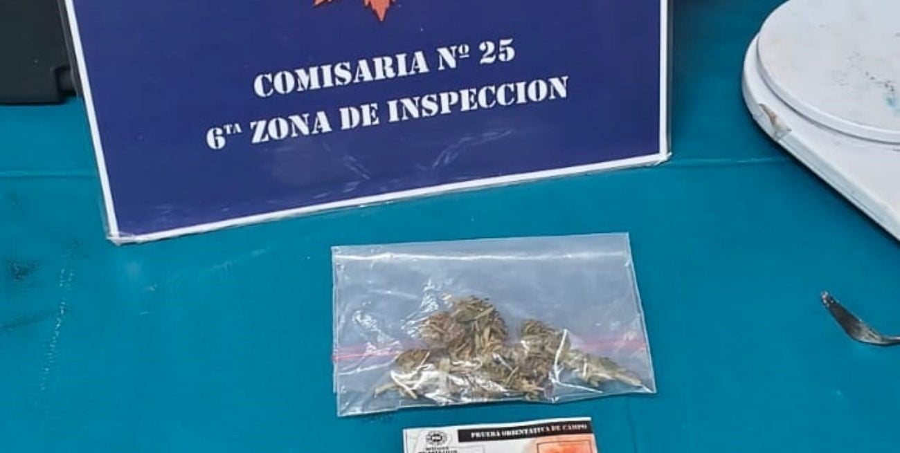 Dos alumnos de una escuela de la ciudad de Santa Fe fueron atrapados con drogas