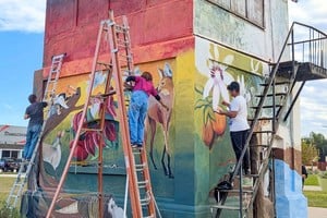 Restauran una de las obras más emblemáticas del Paseo de las Artes