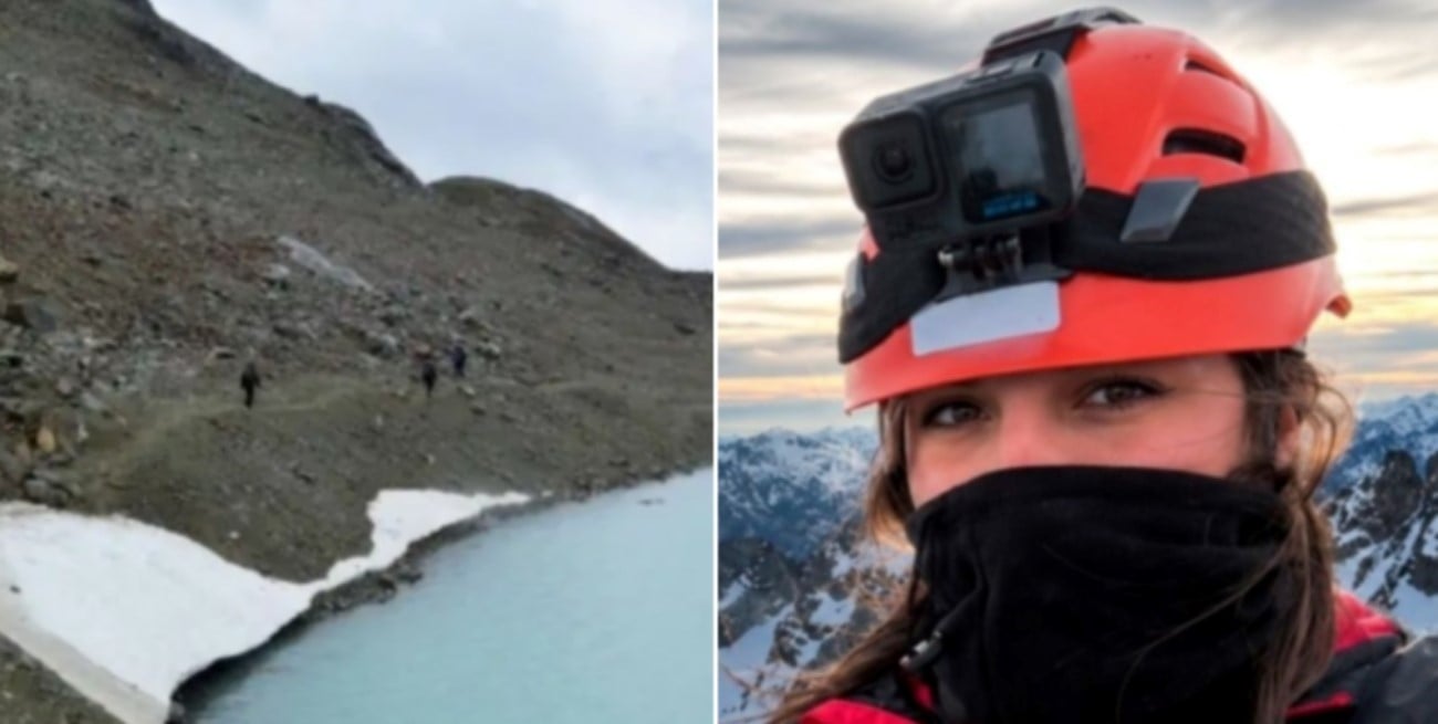 La autopsia reveló cómo fallecieron el guía y la turista en el glaciar Vinciguerra