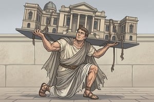 Ilustración conceptual basada en una idea original del autor y generada mediante IA.