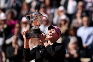 Mirra Andreeva se coronó en Roland Garros. Foto: Reuters.