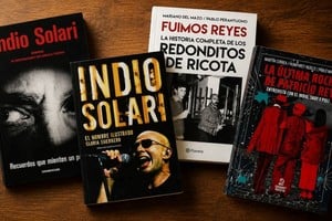 Marcelo Figueras, Mariano Del Mazo, Pablo Perantuono, Martín Correa, Humphrey Inzillo, Pablo Marchetti y la legendaria Gloria Guerrero: grandes plumas para un fenómeno único. Foto: Noticias Argentinas
