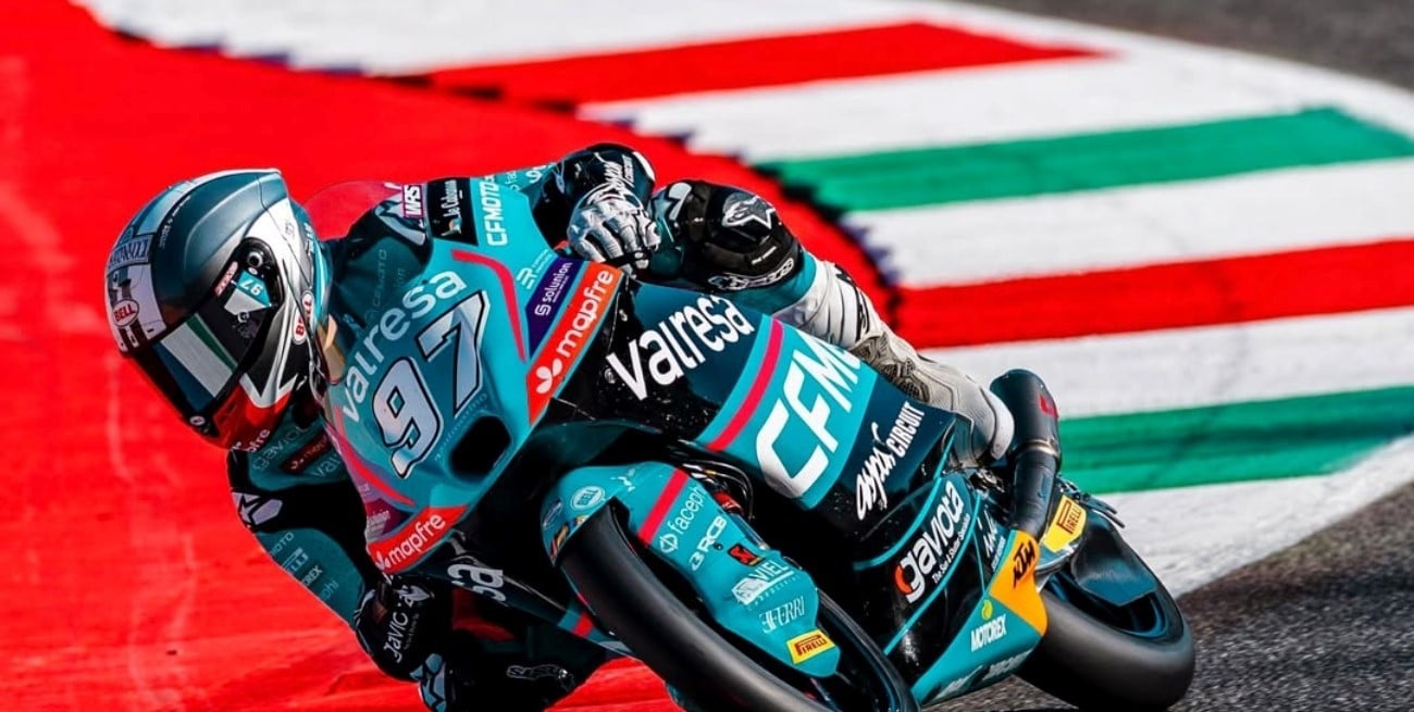 Morelli sumó en Hungría y Perrone quedó fuera tras una caída en el cierre de Moto3

