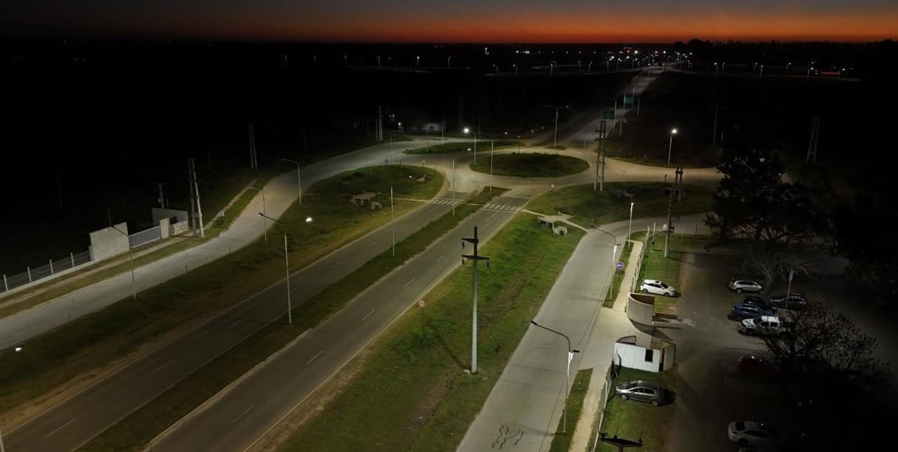 Rafaela mejora uno de sus principales corredores viales con la renovación de Avenida Fanti