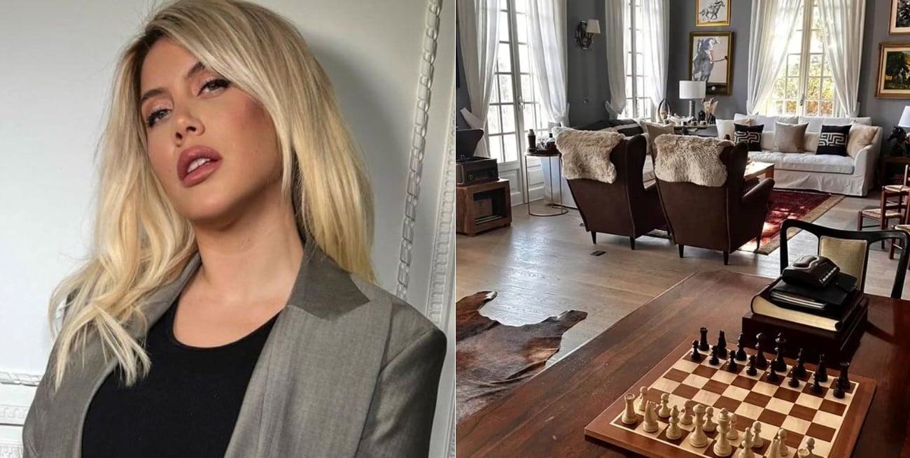 Así es por dentro la mansión que Wanda Nara puso en venta en Italia por 8 millones de euros