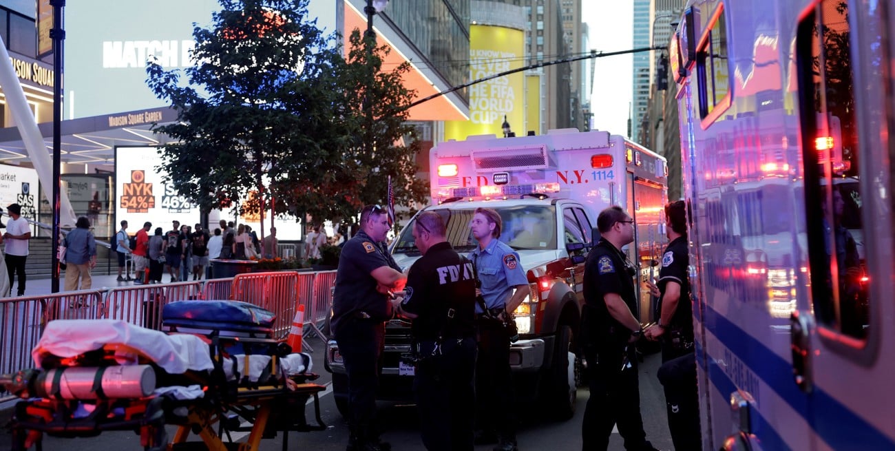 Nueva York: cinco heridos tras un ataque con cuchillo en una estación de tren