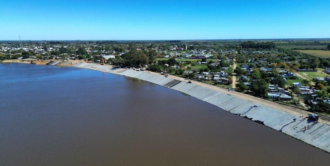 San Javier avanza con una obra estratégica para la protección hídrica y la estabilización de barrancas