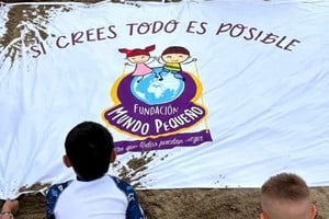 La Fundación Mundo Pequeño acompaña diariamente a unos 300 niños y adolescentes. 