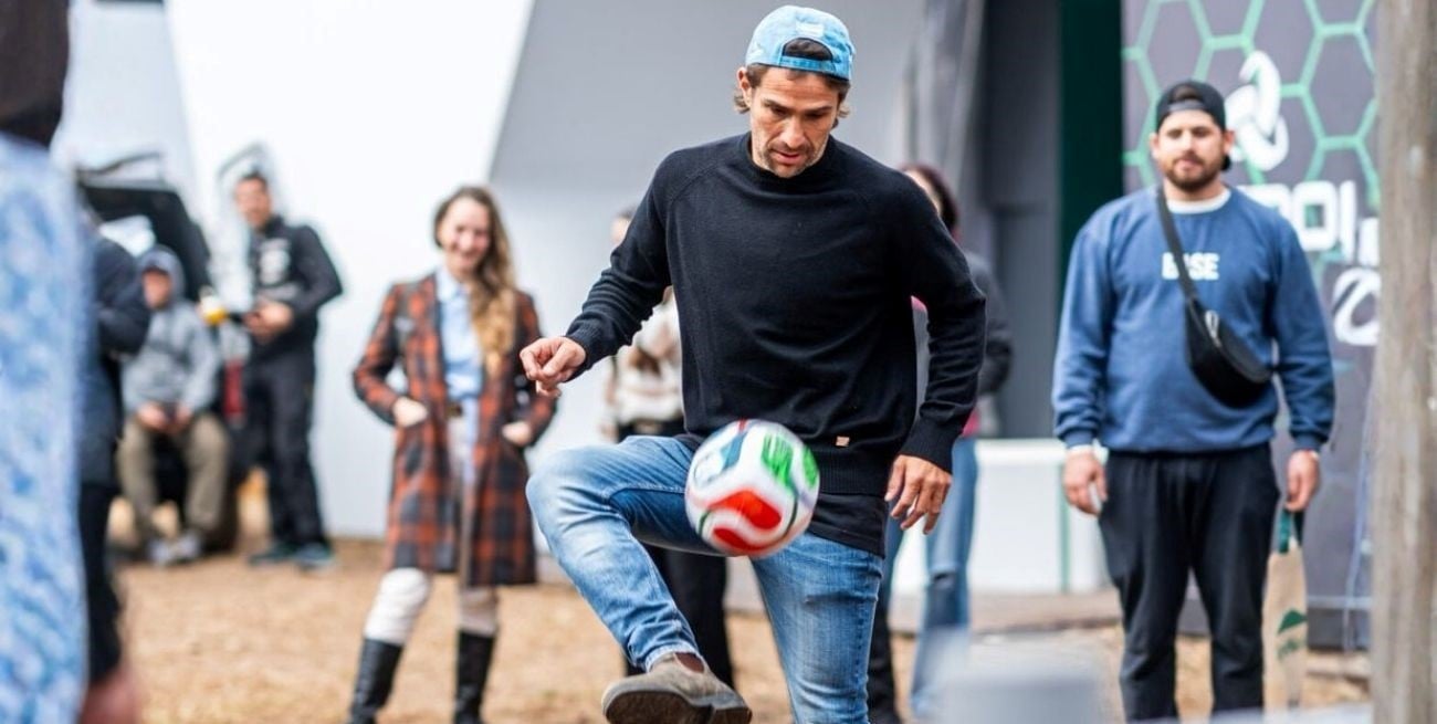 Leo Ponzio en AgroActiva: del fútbol al campo, con el interior como bandera