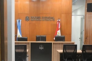 Imagen ilustrativa. Poder Judicial de la provincia de Santa Fe.  Crédito: Guillermo Di Salvatore